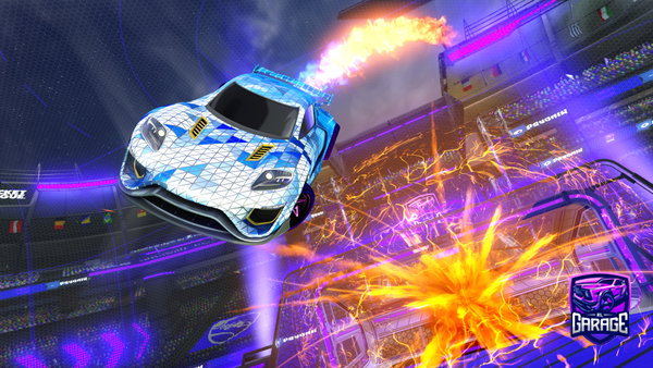 A Rocket League car design from angel_2002