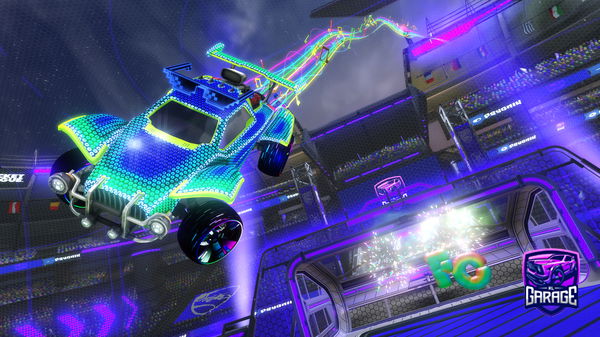 A Rocket League car design from I-FLICK-YOU