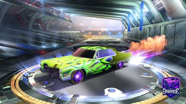 A Rocket League car design from MushyRabobo