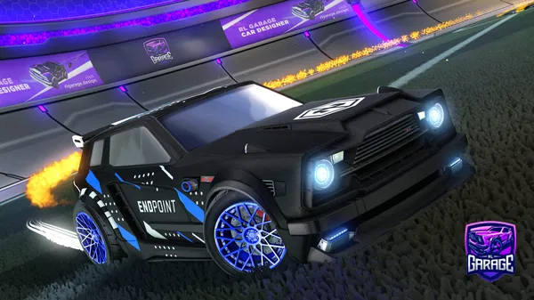 A Rocket League car design from Verrkami