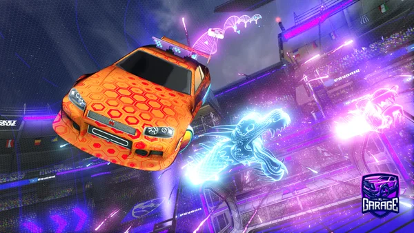 A Rocket League car design from lucky13cam