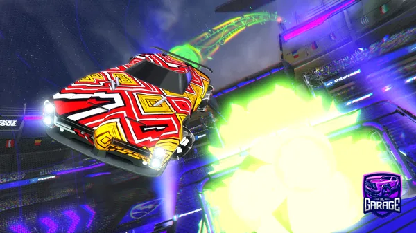 A Rocket League car design from Fabio2009