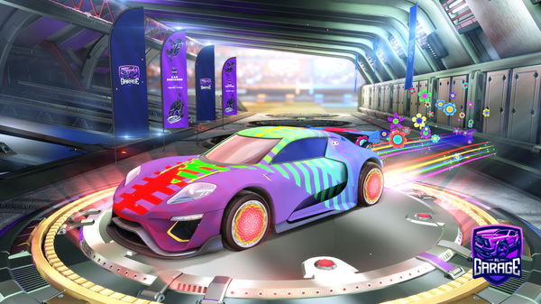 A Rocket League car design from SirTaco32