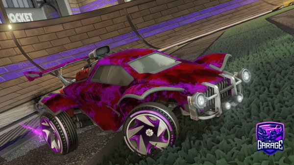 A Rocket League car design from Beanz511
