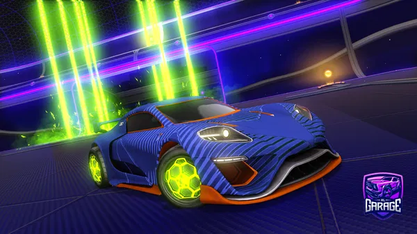 A Rocket League car design from Shooteo2313