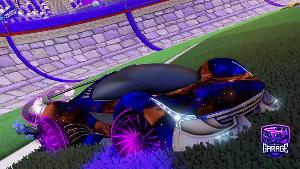 A Rocket League car design from qwinko