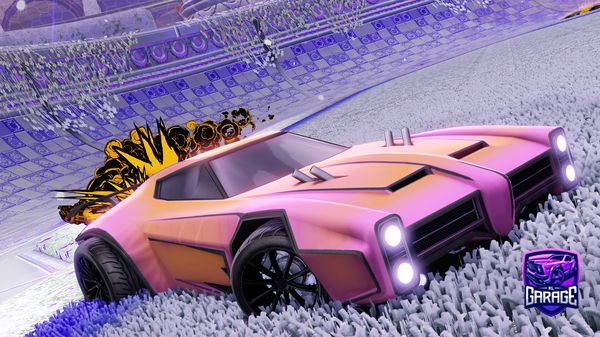 A Rocket League car design from Zaxonius