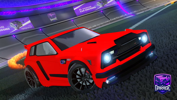 A Rocket League car design from final_guy