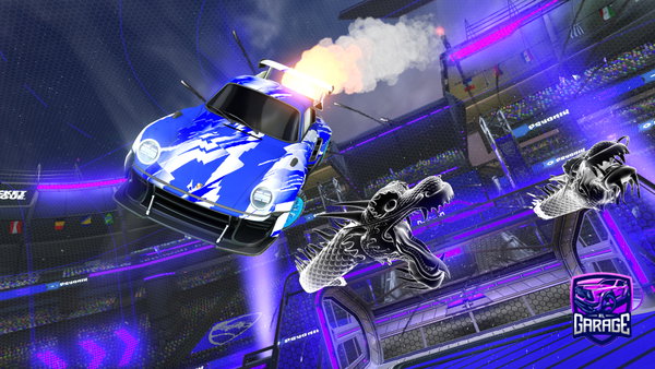 A Rocket League car design from Mafioso01