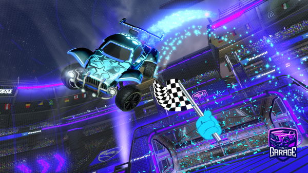 A Rocket League car design from browndogiirl