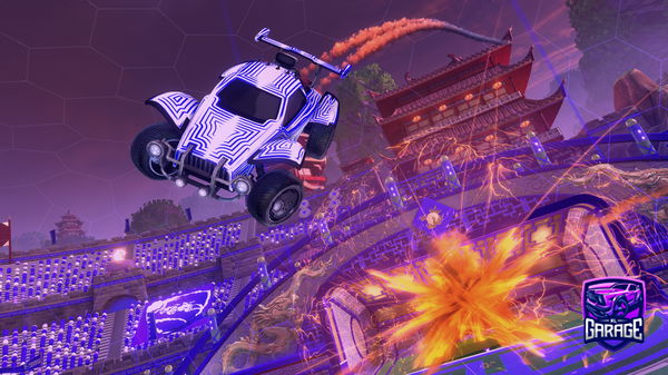 A Rocket League car design from Gurrrrrra07