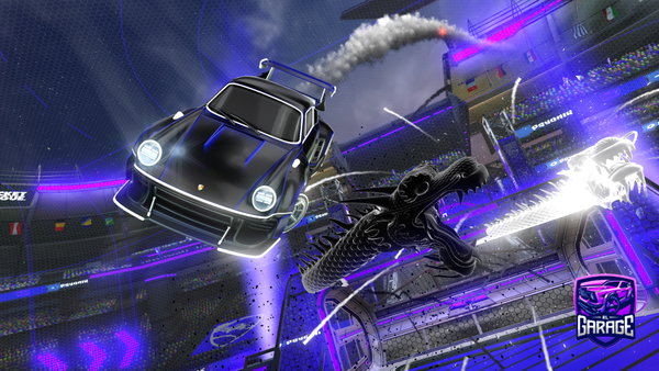 A Rocket League car design from Letissier7
