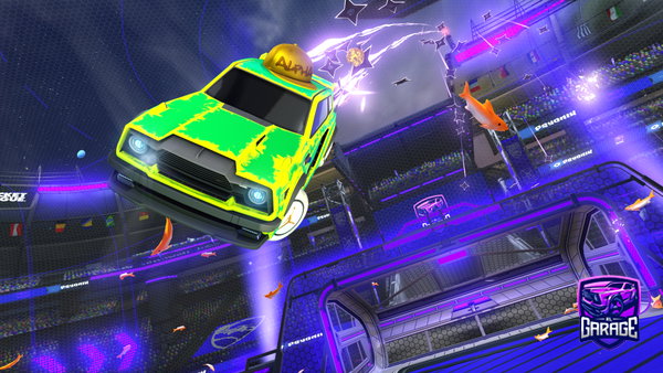 A Rocket League car design from aweikk
