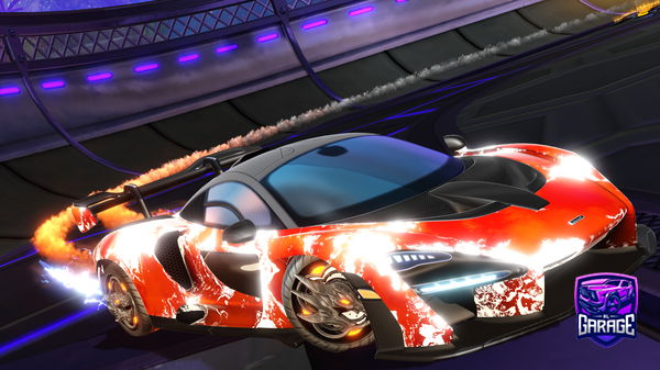 A Rocket League car design from Fgsamuraixl682