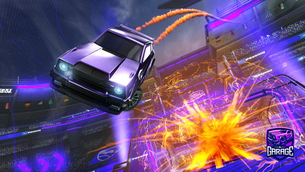 A Rocket League car design from Rxk1205
