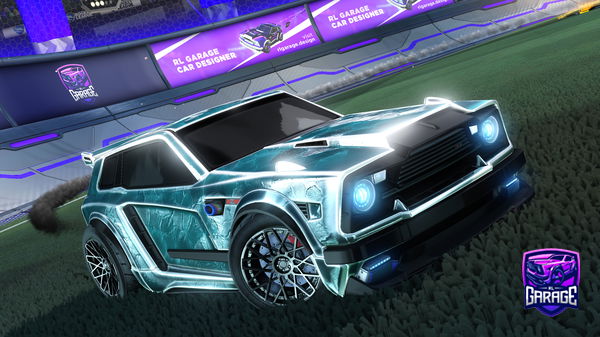 A Rocket League car design from Phantom_Eclipse_