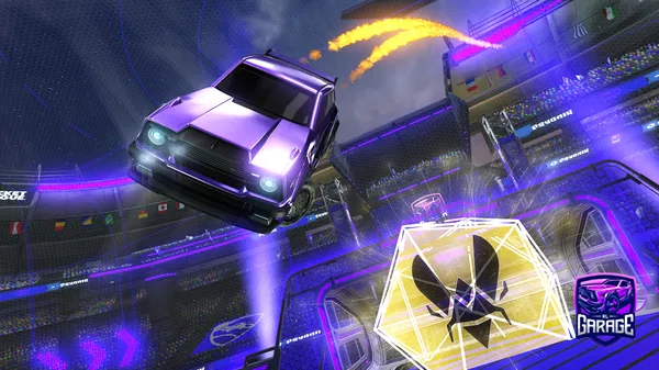 A Rocket League car design from Carrigrule