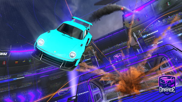 A Rocket League car design from shaply