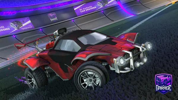A Rocket League car design from nuclear-spar3