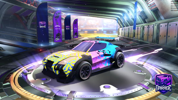 A Rocket League car design from dieguilin