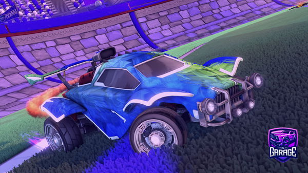 A Rocket League car design from NRGsenababa