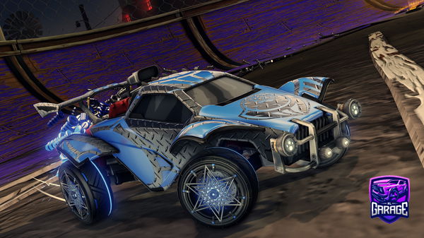 A Rocket League car design from T-Crafter