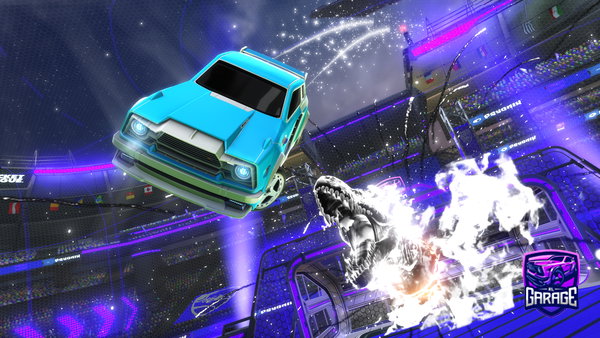 A Rocket League car design from freezy_yt