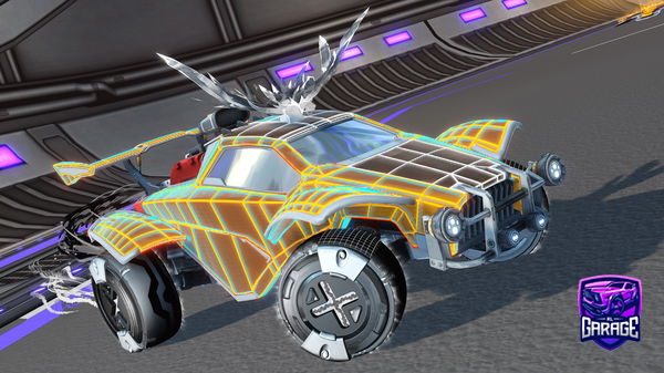 A Rocket League car design from DaleD0ugh