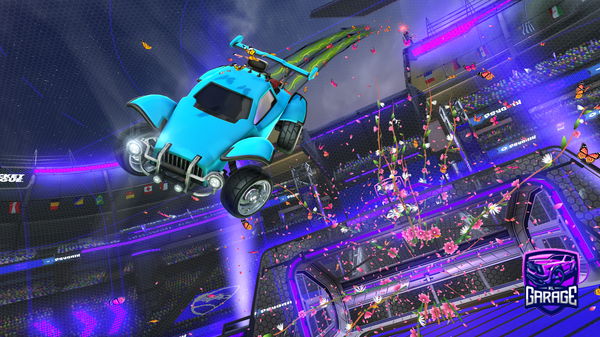 A Rocket League car design from 4L1