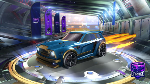 A Rocket League car design from Tensory