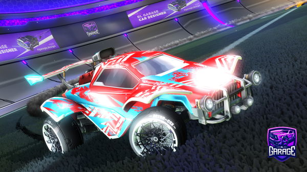 A Rocket League car design from XxLAMETRADERxX