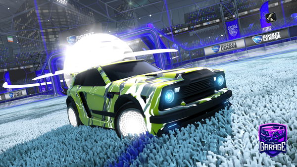 A Rocket League car design from gdarkog