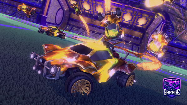 A Rocket League car design from BronchalYT