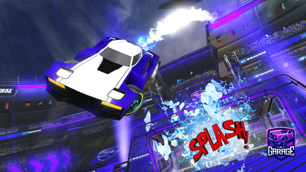 A Rocket League car design from LionDeniz