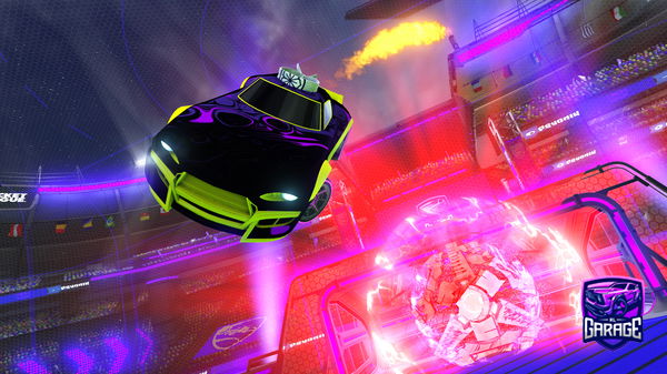 A Rocket League car design from Bigounce4256