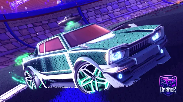 A Rocket League car design from abspielen