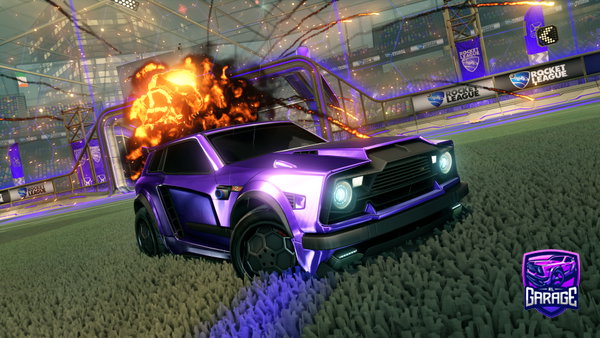 A Rocket League car design from Dash9999