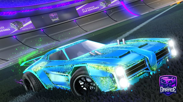 A Rocket League car design from The-aspect-1