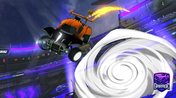 A Rocket League car design from ItsMetricAU