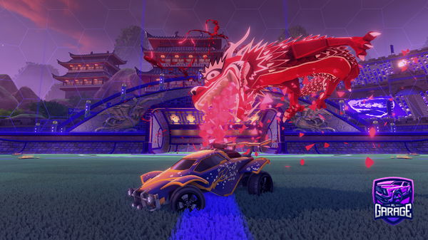 A Rocket League car design from 6Z4