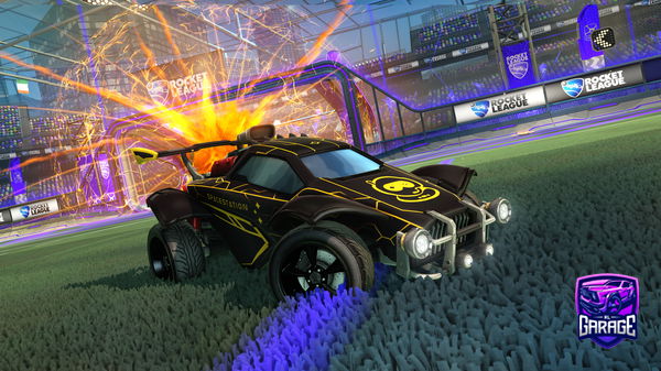 A Rocket League car design from Scheletruzzo09