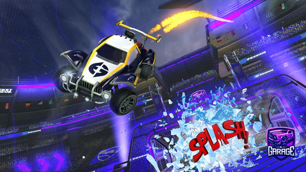 A Rocket League car design from Mythalieon