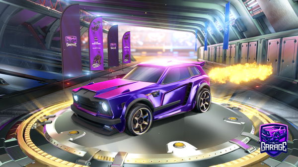 A Rocket League car design from Nrx_luki