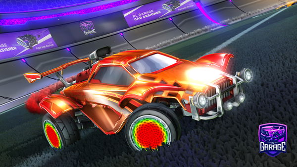 A Rocket League car design from suhiar