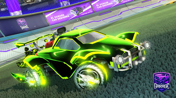 A Rocket League car design from Mary-K