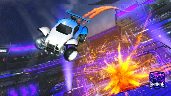 A Rocket League car design from tecocies