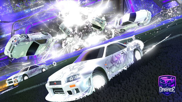 A Rocket League car design from Pear_RL