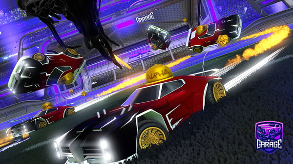 A Rocket League car design from Marton12