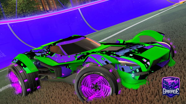 A Rocket League car design from irosario78