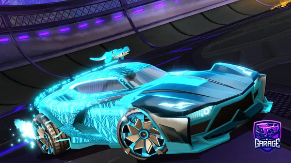 A Rocket League car design from MrRogers143